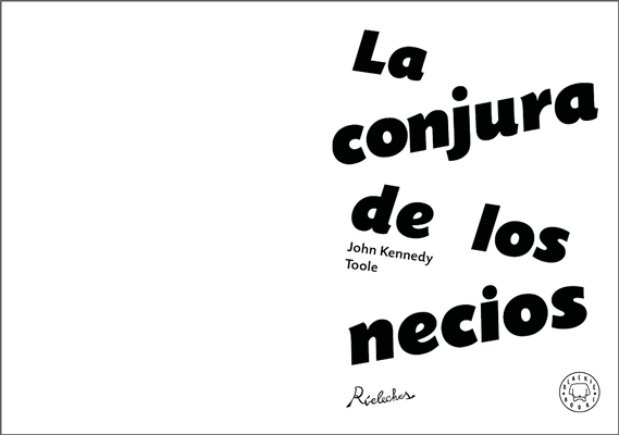 selección de páginas de la novela 'la conjura de los necios'